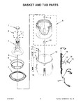 Diagram for 04 - Basket And Tub Parts