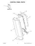 Diagram for 02 - Control Panel Parts