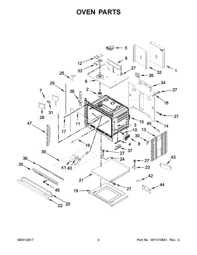 Diagram for JJW3830DB02