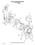 Diagram for 08 - Tub And Basket Parts