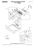 Diagram for 01 - Top And Console Parts