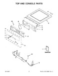 Diagram for 02 - Top And Console Parts