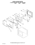 Diagram for 02 - Oven Door Parts