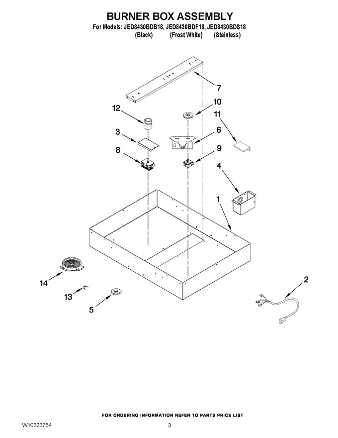 Diagram for JED8430BDF18