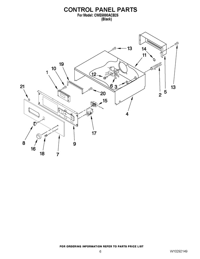 Diagram for CWE5800ACB25