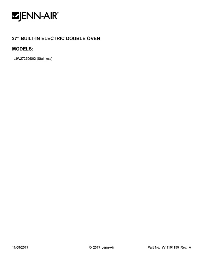 Diagram for JJW2727DS02