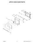 Diagram for 04 - Upper Oven Door Parts