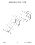 Diagram for 05 - Lower Oven Door Parts