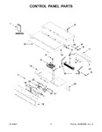 Diagram for 02 - Control Panel Parts