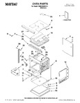 Diagram for 01 - Oven Parts