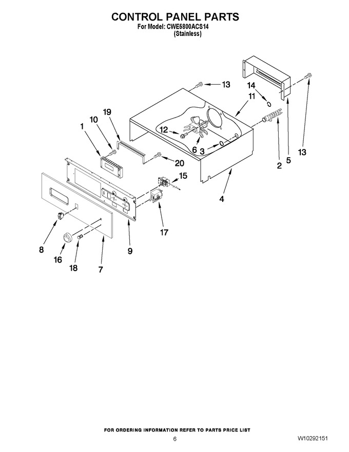 Diagram for CWE5800ACS14