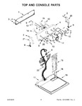 Diagram for 03 - Top And Console Parts