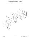 Diagram for 05 - Lower Oven Door Parts