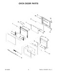 Diagram for 04 - Oven Door Parts