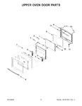 Diagram for 04 - Upper Oven Door Parts