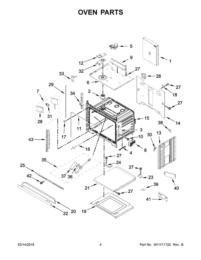 Diagram for JJW3430DB02