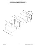 Diagram for 04 - Upper Oven Door Parts