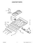 Diagram for 02 - Cooktop Parts