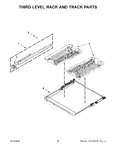 Diagram for 11 - Third Level Rack And Track Parts