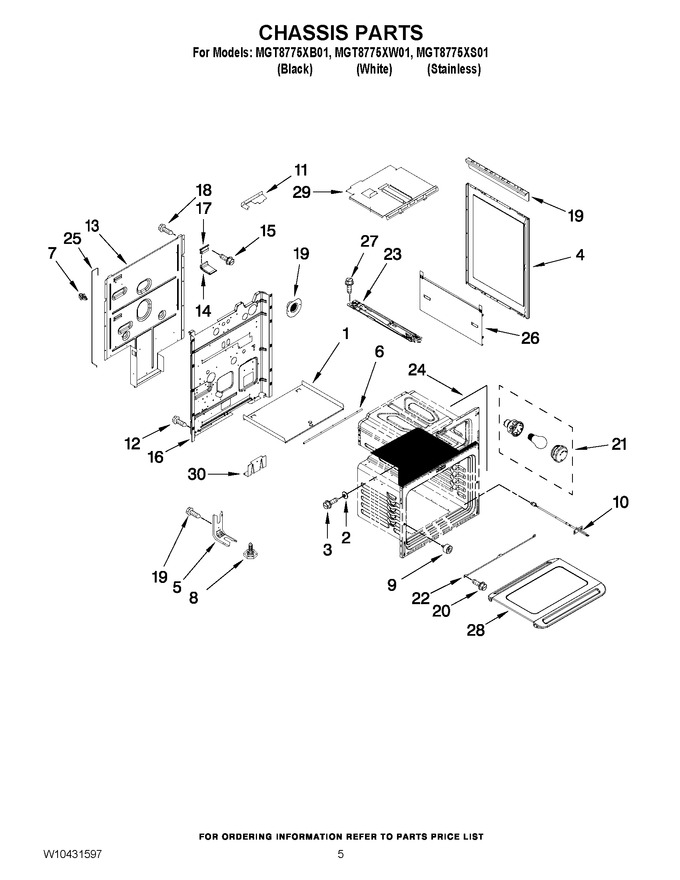 Diagram for MGT8775XW01