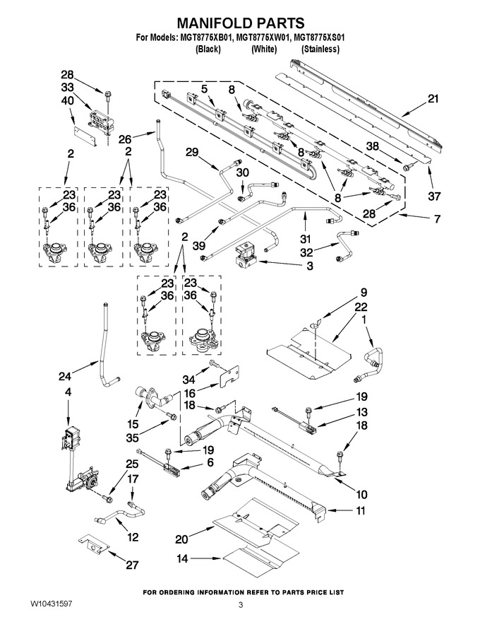 Diagram for MGT8775XW01