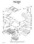 Diagram for 06 - Shelf Parts