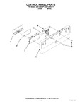 Diagram for 02 - Control Panel Parts