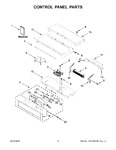 Diagram for 02 - Control Panel Parts