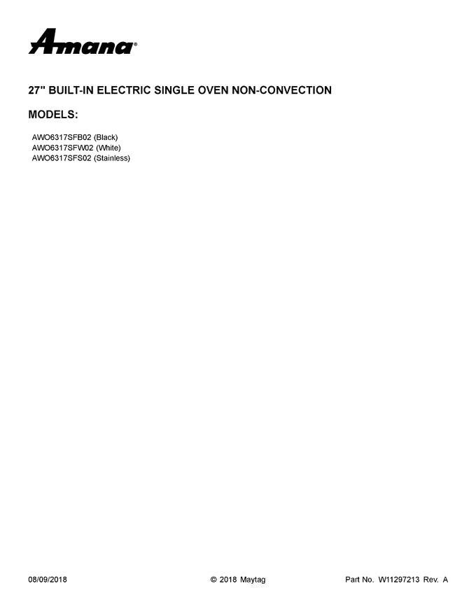 Diagram for AWO6317SFW02