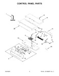 Diagram for 02 - Control Panel Parts