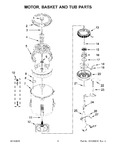 Diagram for 04 - Motor, Basket And Tub Parts