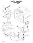 Diagram for 03 - Freezer Liner Parts