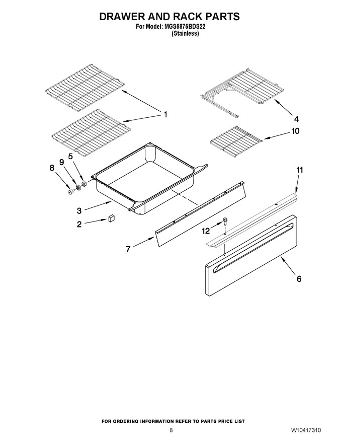 Diagram for MGS5875BDS22