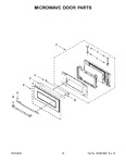 Diagram for 09 - Microwave Door Parts