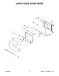 Diagram for 04 - Upper Oven Door Parts