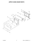 Diagram for 04 - Upper Oven Door Parts