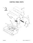 Diagram for 02 - Control Panel Parts