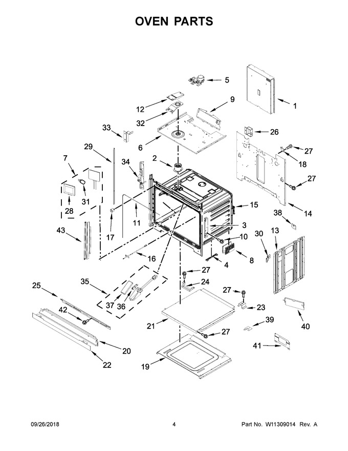 Diagram for JJW3430DS03