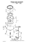 Diagram for 03 - Basket And Tub Parts