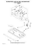 Diagram for 02 - Burner Box, Gas Valves, And Switches