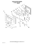 Diagram for 06 - Oven Door Parts