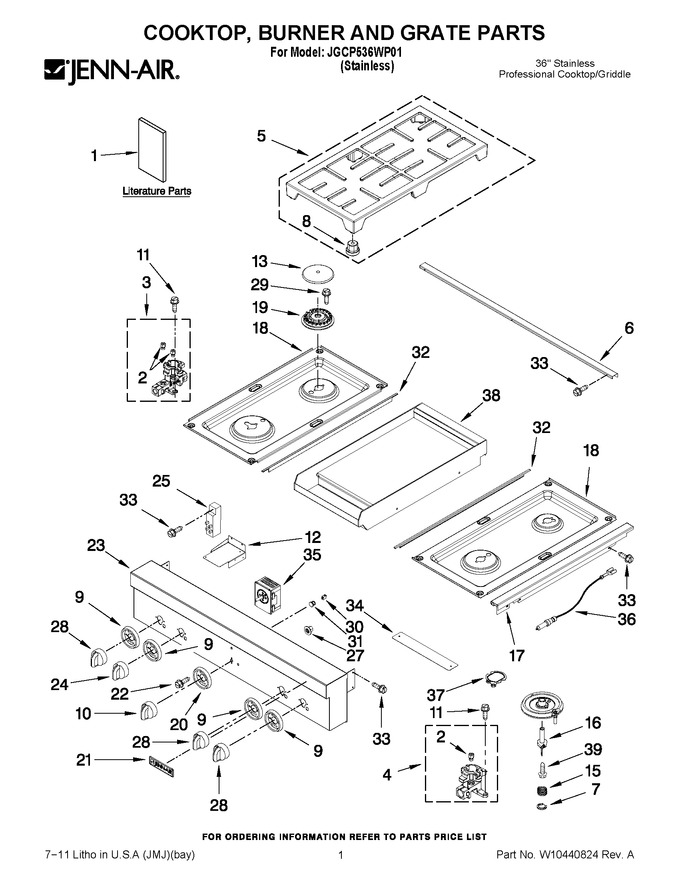 Diagram for JGCP536WP01