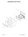 Diagram for 09 - Microwave Door Parts