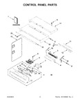 Diagram for 02 - Control Panel Parts