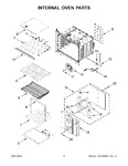 Diagram for 05 - Internal Oven Parts