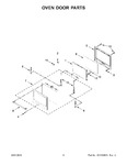 Diagram for 04 - Oven Door Parts