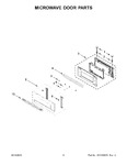 Diagram for 04 - Microwave Door Parts