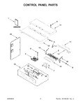 Diagram for 02 - Control Panel Parts