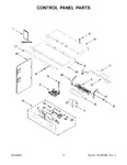 Diagram for 02 - Control Panel Parts