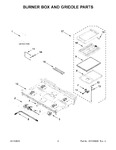 Diagram for 02 - Burner Box And Griddle Parts